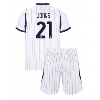 Camiseta Inter Milan Curtis Jones #21 Segunda Equipación Replica 2026-27 para niños mangas cortas (+ Pantalones cortos)